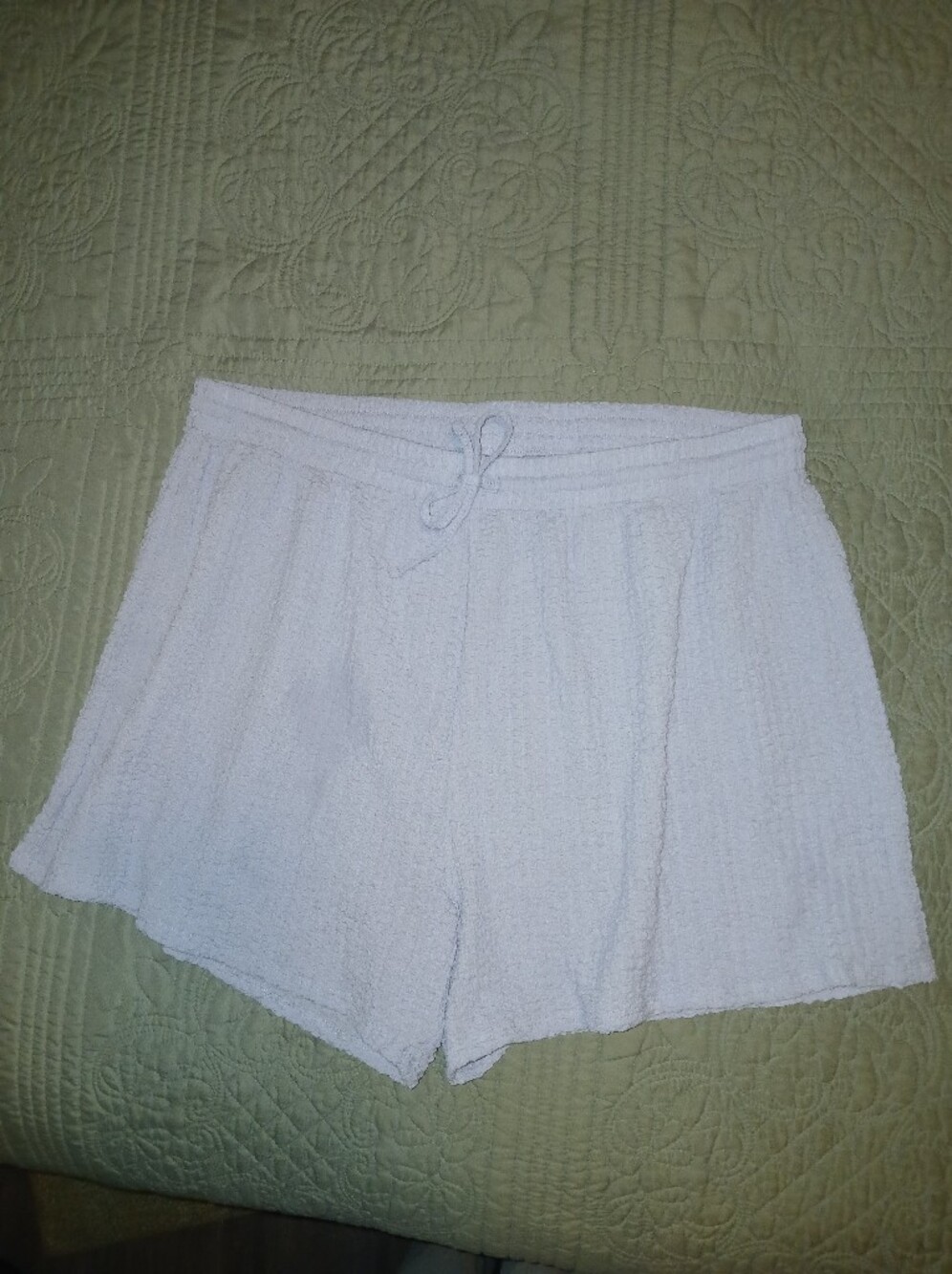H&M Divided Gray Crinkle Athletic Shorts